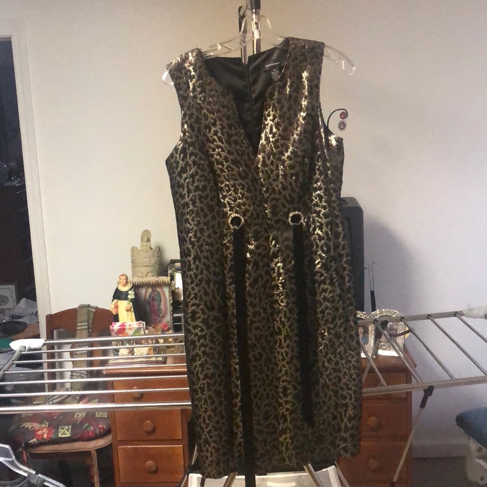 Beautiful metallic dress